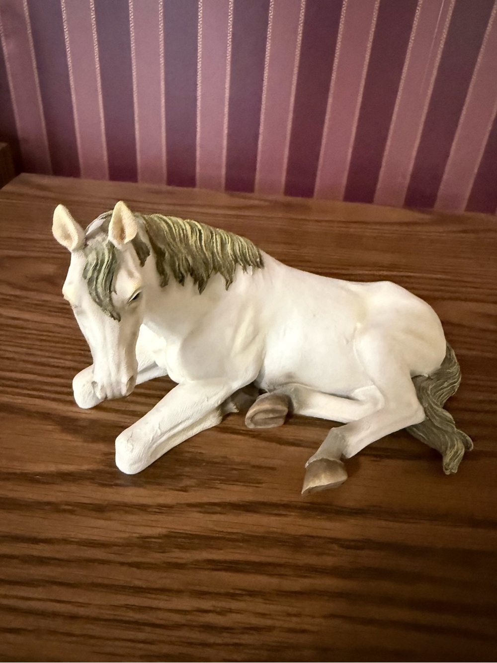Vintage White Horse